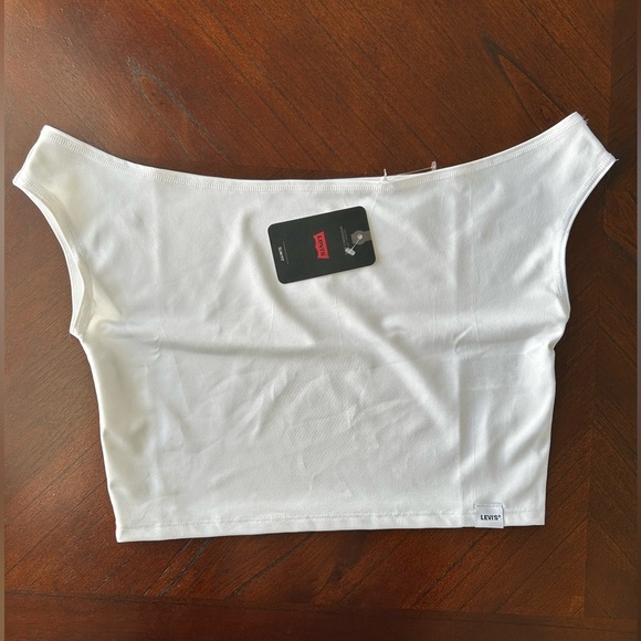 NEW Levi's White Women's Top size L - Picture 1 of 3
